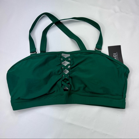 Daci Swim Green Swimsuit Top Poshmark